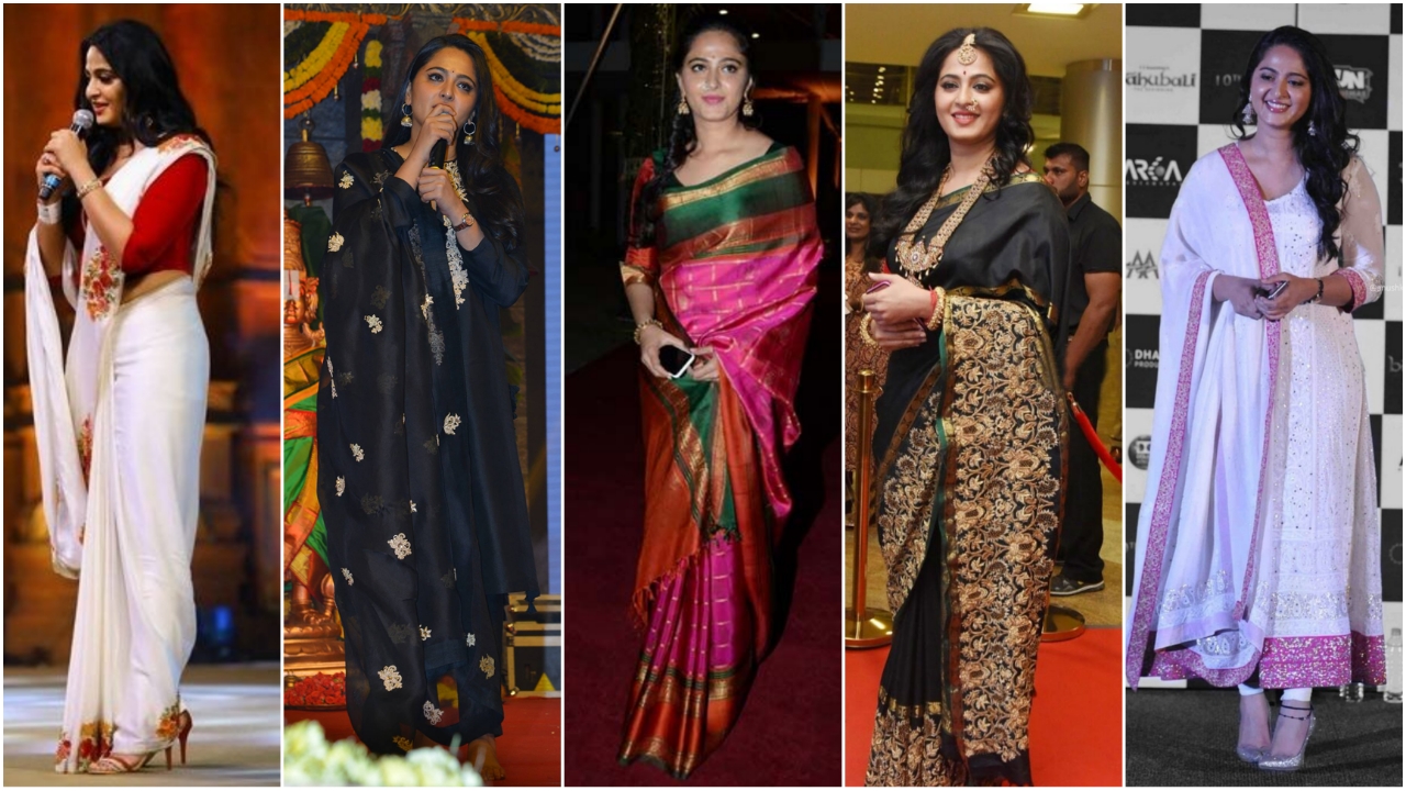 Anushka Shetty Birthday: The Trending 6 Outfits of Baahubali's Devasena