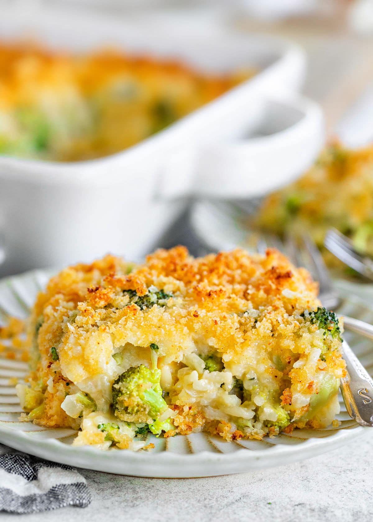 Cheesy Broccoli and Rice Casserole